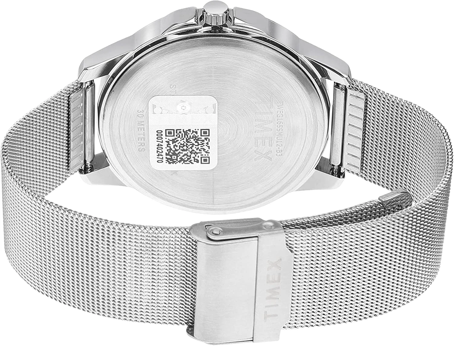ساعت مچی آنالوگ مردانه TIMEX با صفحه گرد و ضد آب، مشکی-1، کلاسیک
