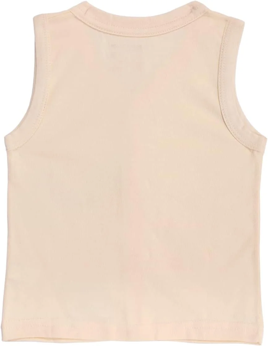 بادی کر تاپ رکابی جلو باز آستین کوتاه унисекс با تن خور معمولی، بسته 3 عددی