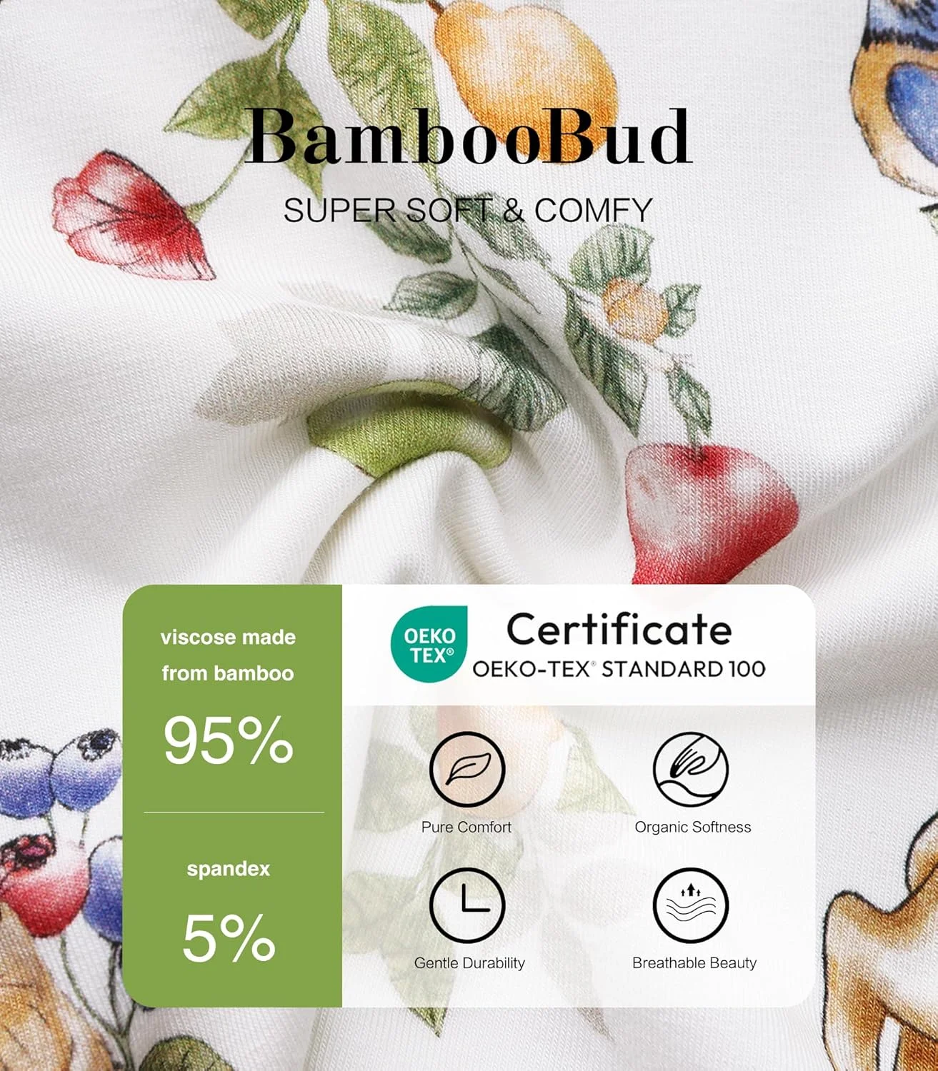 بادی رکابی دخترانه بامبو باد، بسته 3 عددی، بادی نخی ویسکوز بامبو، لباس زیر دکمه دار تابستانی بدون آستین