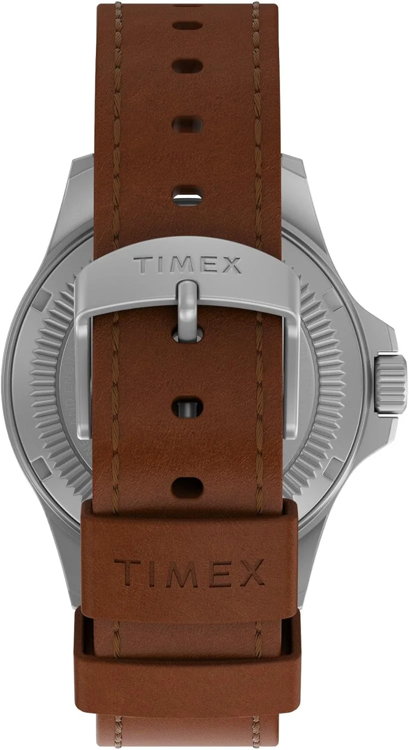 ساعت مچی مردانه Timex Expedition North Field Post Solar - صفحه مشکی، قاب و بند استیل ضد زنگ ساعت مچی مردانه Timex Expedition North Field Post Solar - صفحه مشکی، قاب و بند استیل ضد زنگ