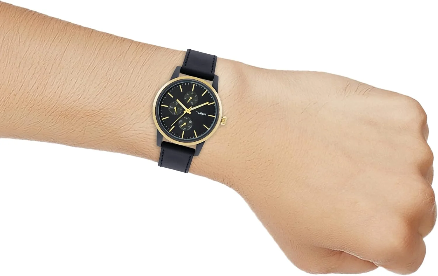 ساعت مچی آنالوگ مردانه TIMEX با صفحه گرد و ضد آب، مشکی، ساعت آنالوگ ساعت مچی آنالوگ مردانه TIMEX با صفحه گرد و ضد آب، مشکی، ساعت آنالوگ