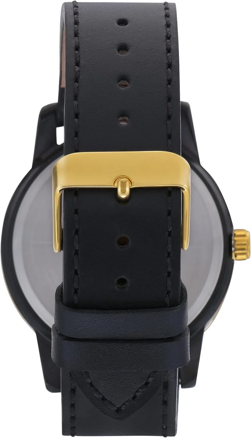 ساعت مچی آنالوگ مردانه TIMEX با صفحه گرد و ضد آب، مشکی، ساعت آنالوگ ساعت مچی آنالوگ مردانه TIMEX با صفحه گرد و ضد آب، مشکی، ساعت آنالوگ