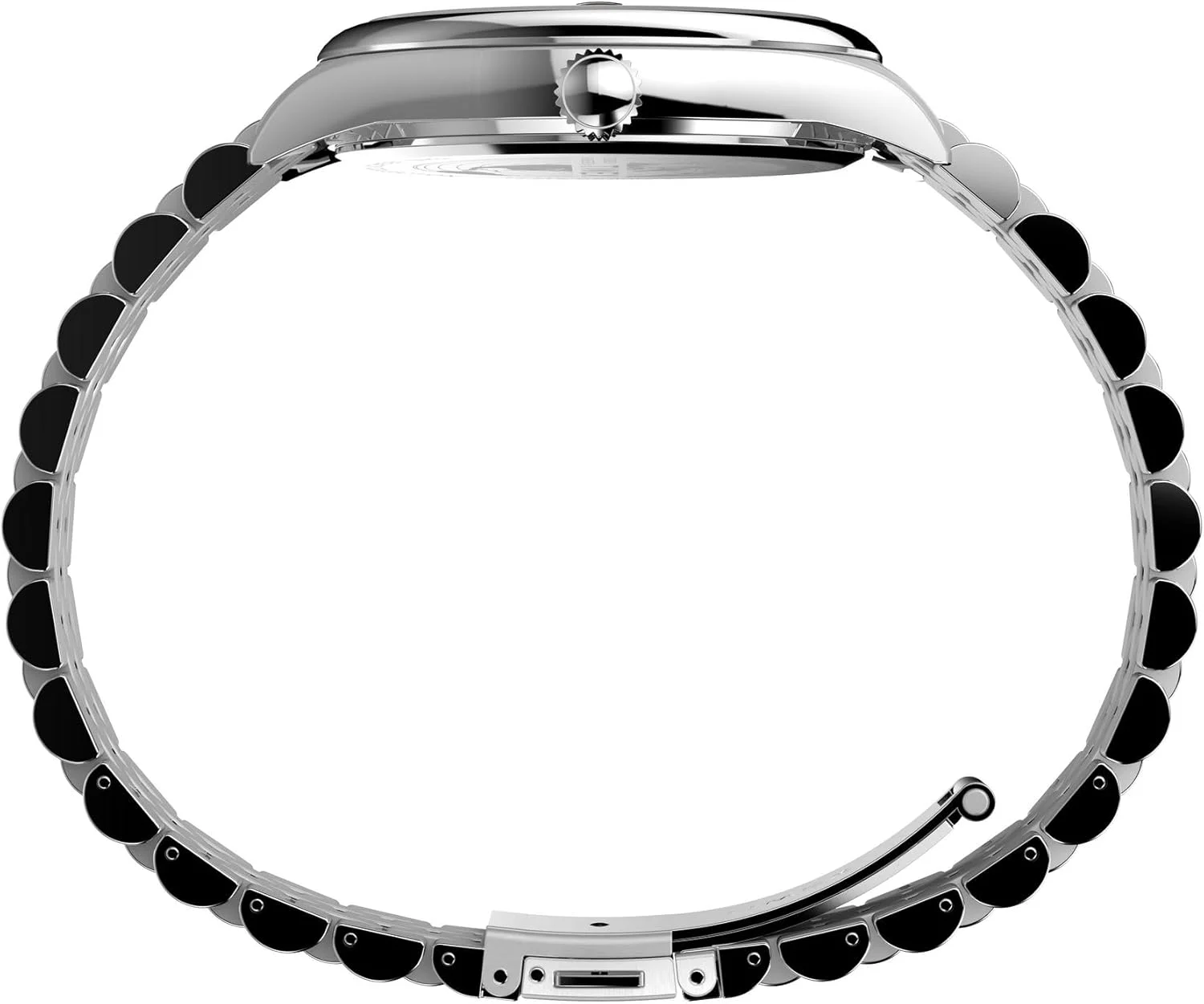 ساعت مچی آنالوگ مردانه TIMEX Legacy با صفحه گرد صورتی و بند استیل ضد زنگ نقره ای مقاوم در برابر آب - TW2W42700UJ ساعت مچی آنالوگ مردانه TIMEX Legacy با صفحه گرد صورتی و بند استیل ضد زنگ نقره ای مقاوم در برابر آب - TW2W42700UJ
