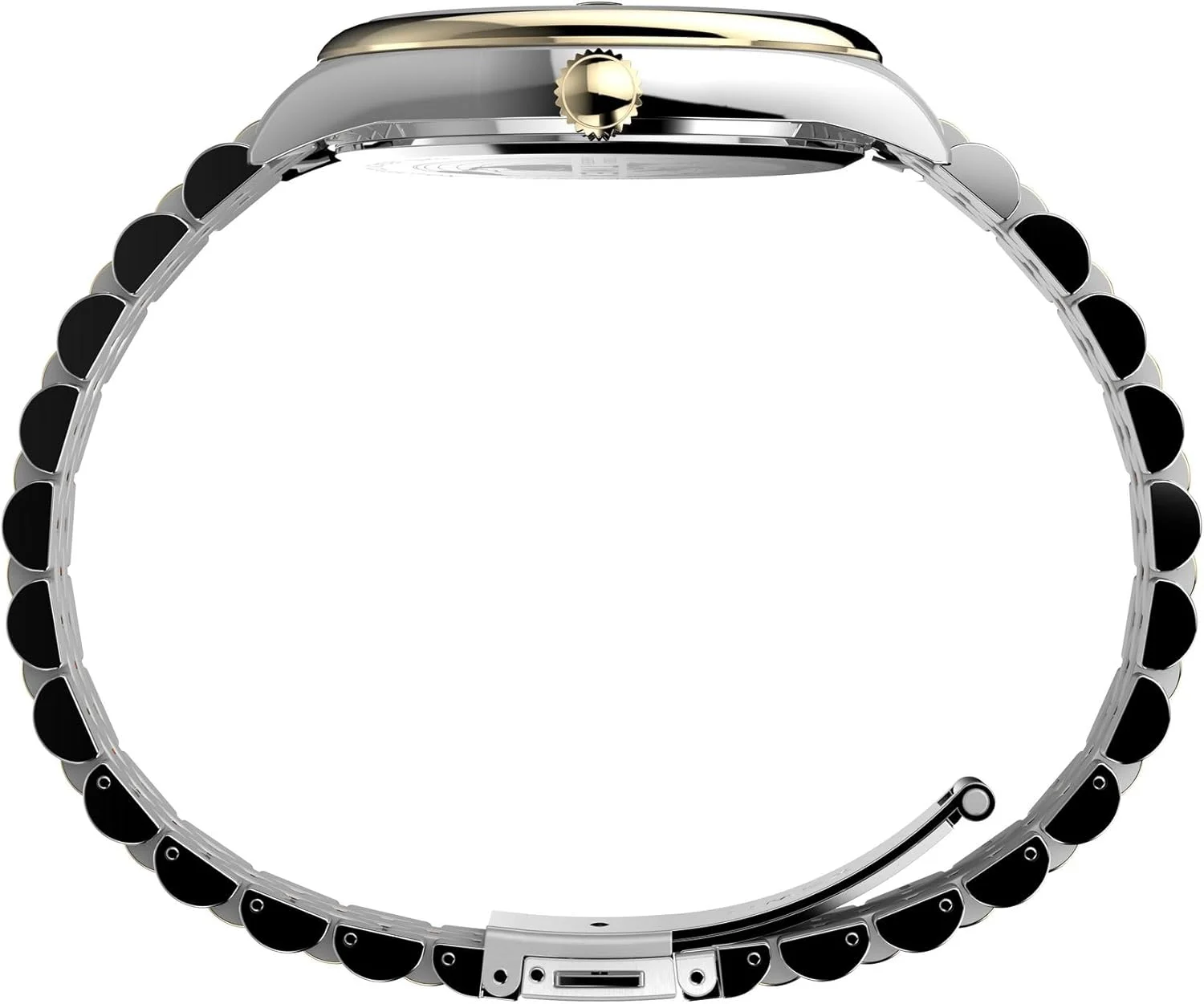 ساعت مچی آنالوگ مردانه TIMEX Legacy با صفحه گرد سبز و بند دستبند استیل ضد زنگ چند رنگ مقاوم در برابر آب - TW2W42800UJ ساعت مچی آنالوگ مردانه TIMEX Legacy با صفحه گرد سبز و بند دستبند استیل ضد زنگ چند رنگ مقاوم در برابر آب - TW2W42800UJ