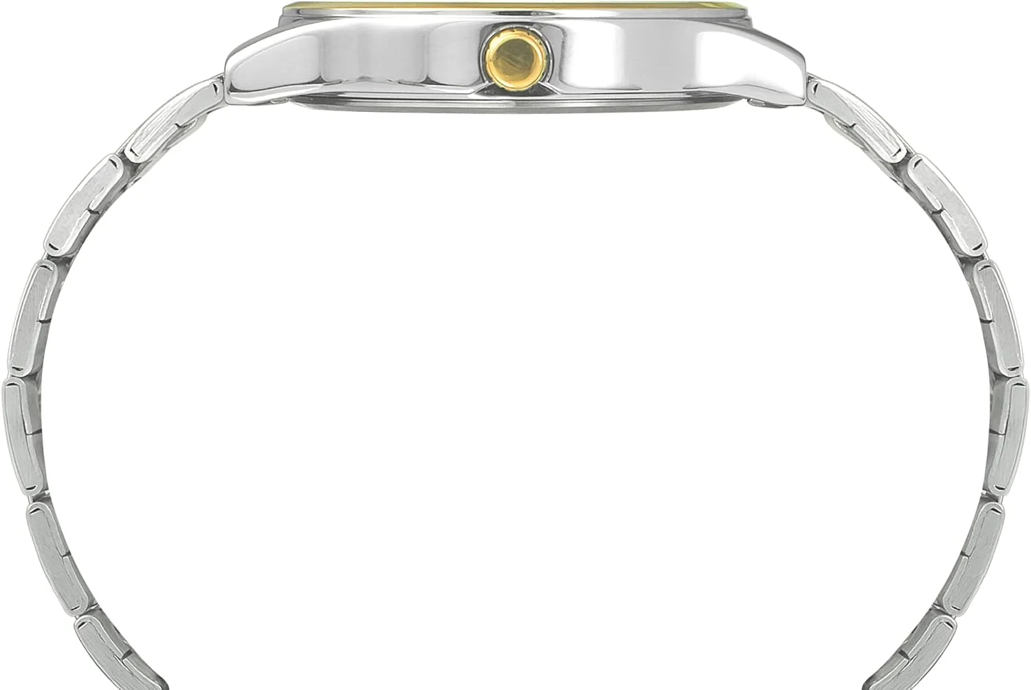 ساعت مچی آنالوگ مردانه TIMEX با صفحه گرد نقره ای و بند دستبند استیل دو رنگ مقاوم در برابر آب - TW0TG8302 ساعت مچی آنالوگ مردانه TIMEX با صفحه گرد نقره ای و بند دستبند استیل دو رنگ مقاوم در برابر آب - TW0TG8302