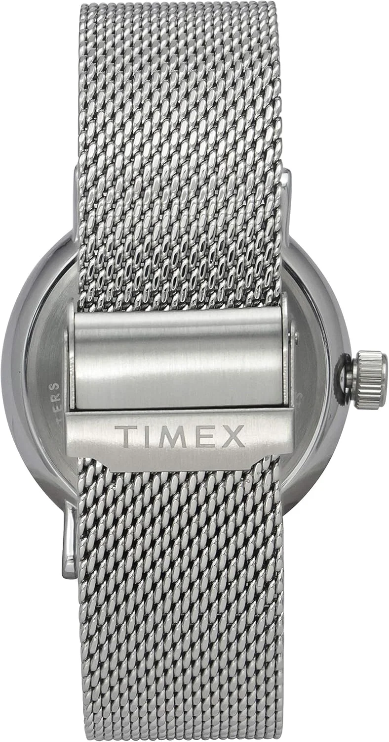 ساعت مچی آنالوگ مردانه TIMEX با صفحه گرد و ضد آب، خاکستری، ساعت آنالوگ ساعت مچی آنالوگ مردانه TIMEX با صفحه گرد و ضد آب، خاکستری، ساعت آنالوگ