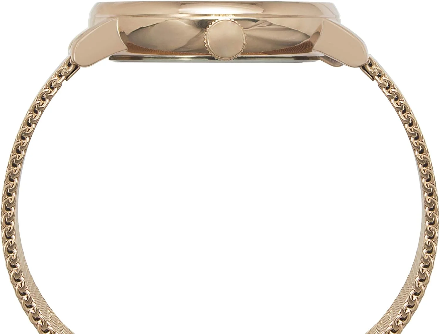 ساعت مچی آنالوگ مردانه TIMEX با صفحه گرد سفید و بند دستبند استیل رزگلد مقاوم در برابر آب - TWEG20002 ساعت مچی آنالوگ مردانه TIMEX با صفحه گرد سفید و بند دستبند استیل رزگلد مقاوم در برابر آب - TWEG20002
