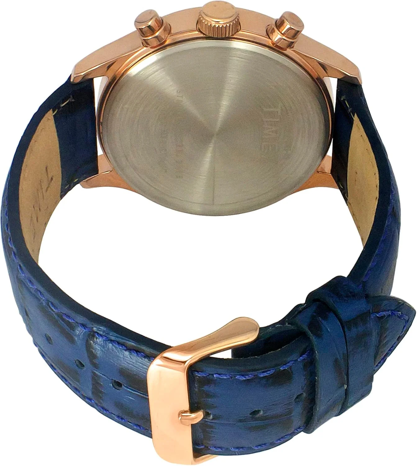 ساعت مچی آنالوگ مردانه TIMEX با صفحه گرد آبی و بند چرمی آبی مقاوم در برابر آب - TWEG19807 ساعت مچی آنالوگ مردانه TIMEX با صفحه گرد آبی و بند چرمی آبی مقاوم در برابر آب - TWEG19807