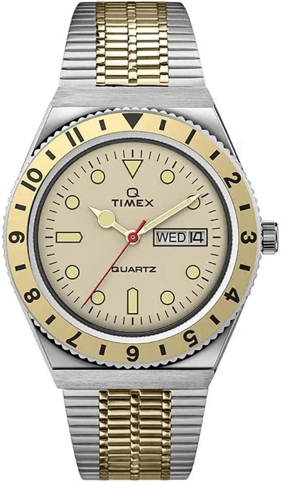 ساعت مچی مردانه آنالوگ Timex با بند استیل مدل Q Reissue