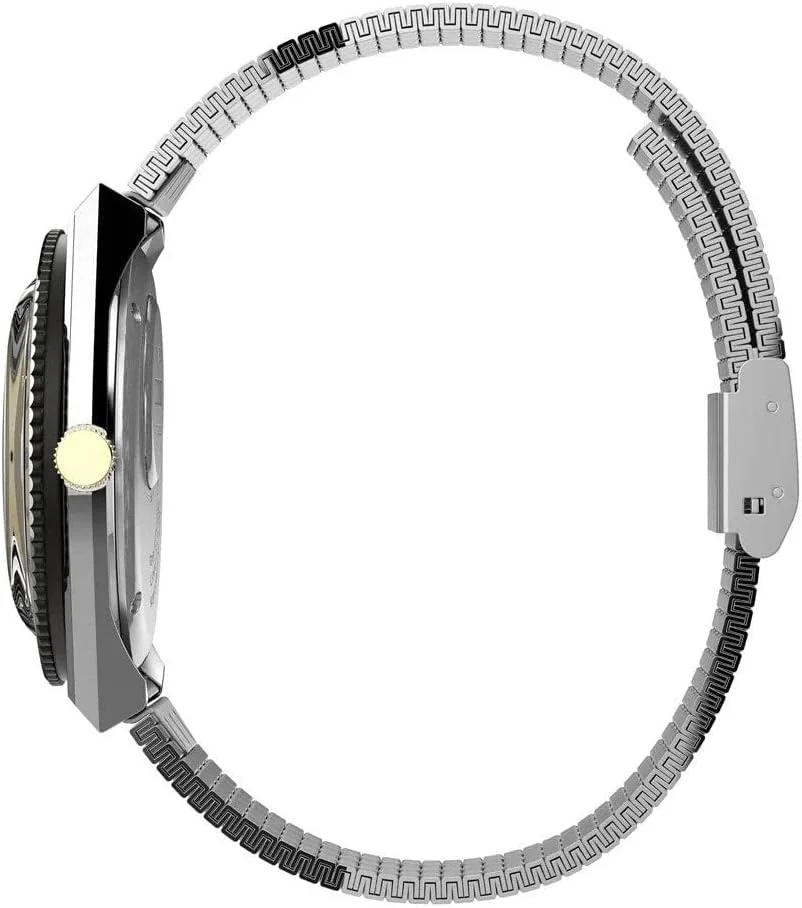ساعت مچی مردانه آنالوگ Timex با بند استیل مدل Q Reissue