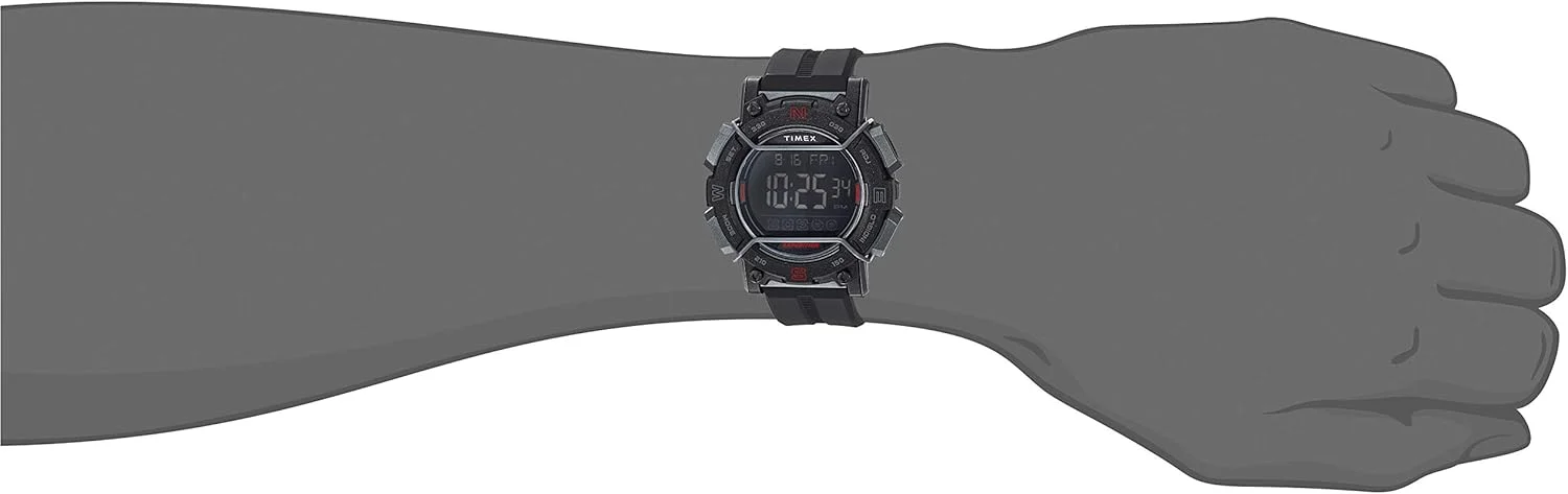 ساعت دیجیتال تایمکس اکسپدیشن CAT World Time با قطر 47 میلی متر