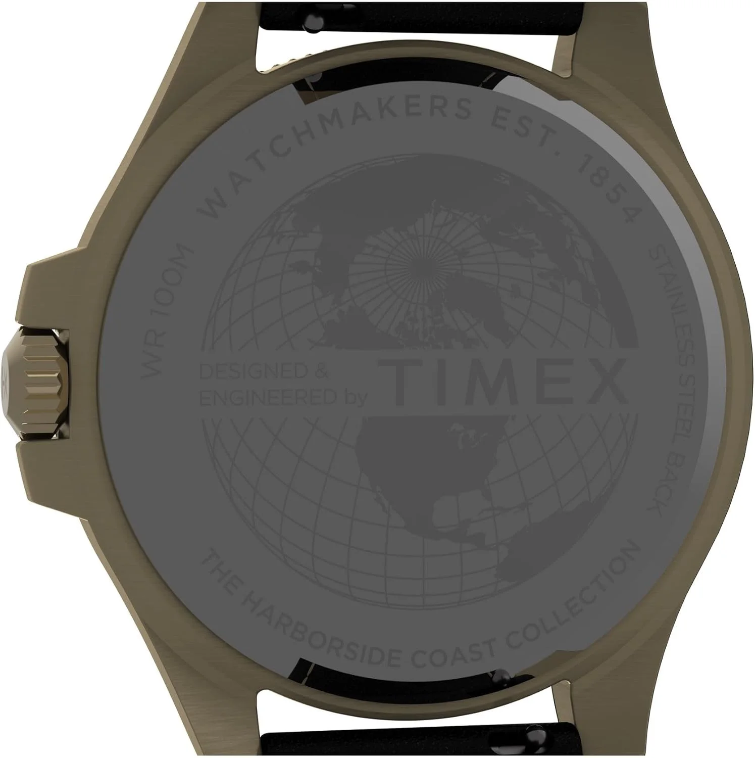 ساعت مچی مردانه آنالوگ TIMEX Harborside Coast با صفحه گرد مشکی و بند چرمی مشکی مقاوم در برابر آب - TW2V42200UJ ساعت مچی مردانه آنالوگ TIMEX Harborside Coast با صفحه گرد مشکی و بند چرمی مشکی مقاوم در برابر آب - TW2V42200UJ