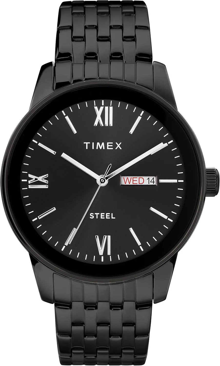 ساعت مچی مردانه Timex مدل Dress آنالوگ با بند استیل ضد زنگ 41 میلی‌متری