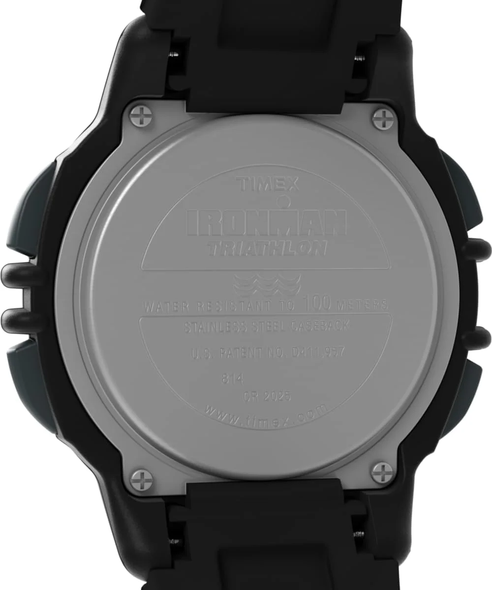 ساعت مچی دیجیتال مردانه Timex با بند پلاستیکی TW5M63000، مشکی، بند ساعت مچی دیجیتال مردانه Timex با بند پلاستیکی TW5M63000، مشکی، بند