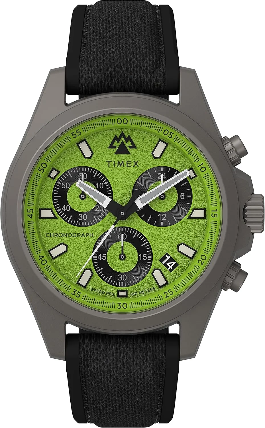 ساعت مچی مردانه Timex Expedition North Field Post - بند مشکی صفحه مشکی بدنه تیتانیومی