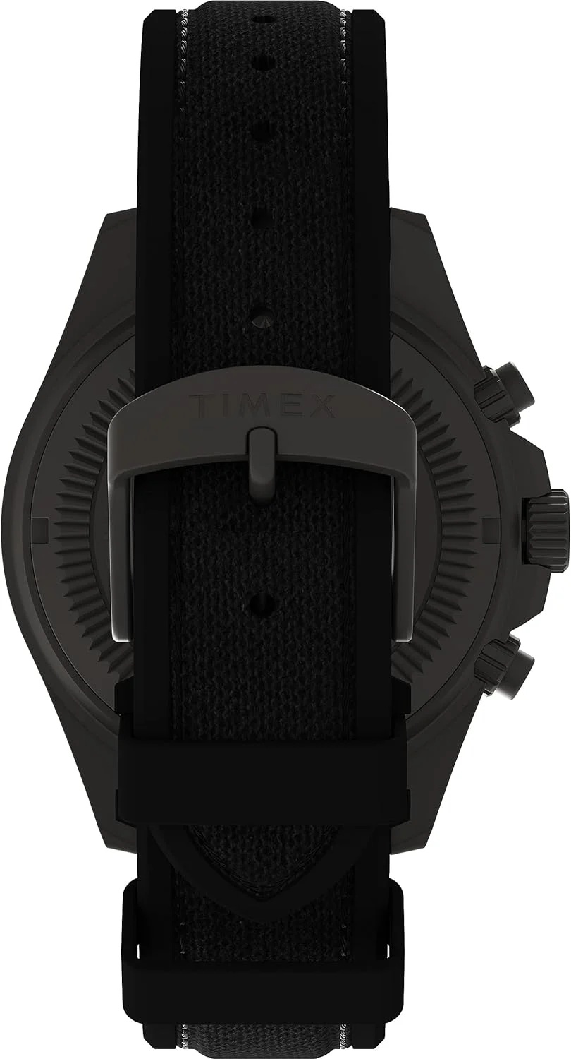 ساعت مچی مردانه Timex Expedition North Field Post - بند مشکی صفحه مشکی بدنه تیتانیومی ساعت مچی مردانه Timex Expedition North Field Post - بند مشکی صفحه مشکی بدنه تیتانیومی