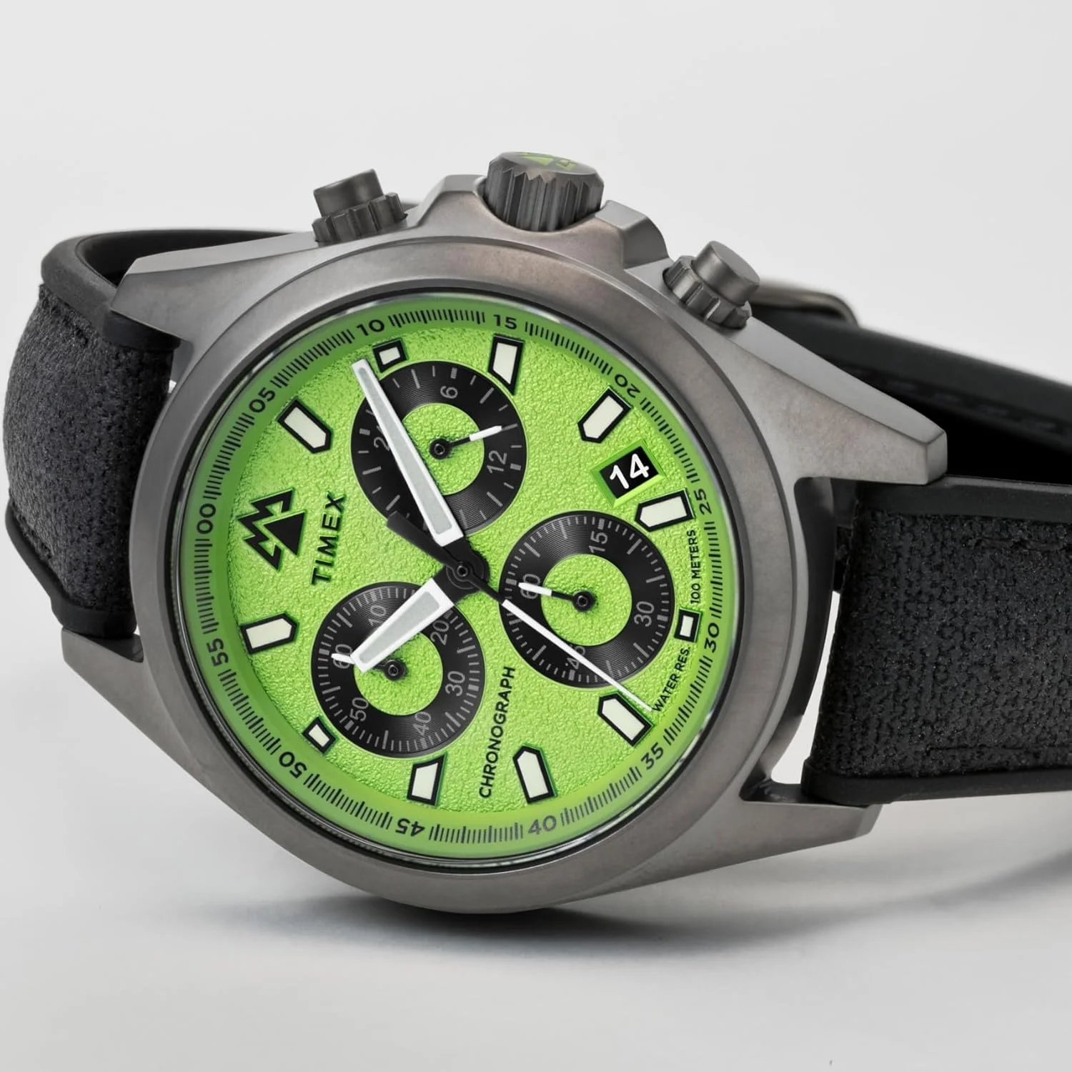 ساعت مچی مردانه Timex Expedition North Field Post - بند مشکی صفحه مشکی بدنه تیتانیومی ساعت مچی مردانه Timex Expedition North Field Post - بند مشکی صفحه مشکی بدنه تیتانیومی