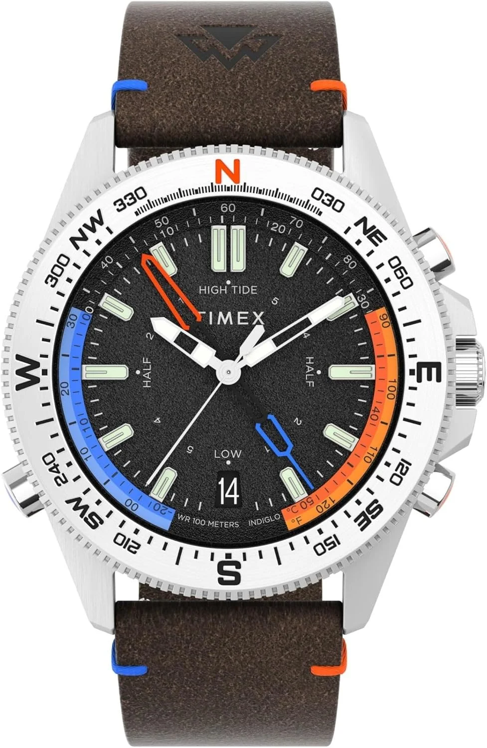 ساعت مردانه Timex Expedition North Tide-Temp-Compass با قطر 43 میلی متر