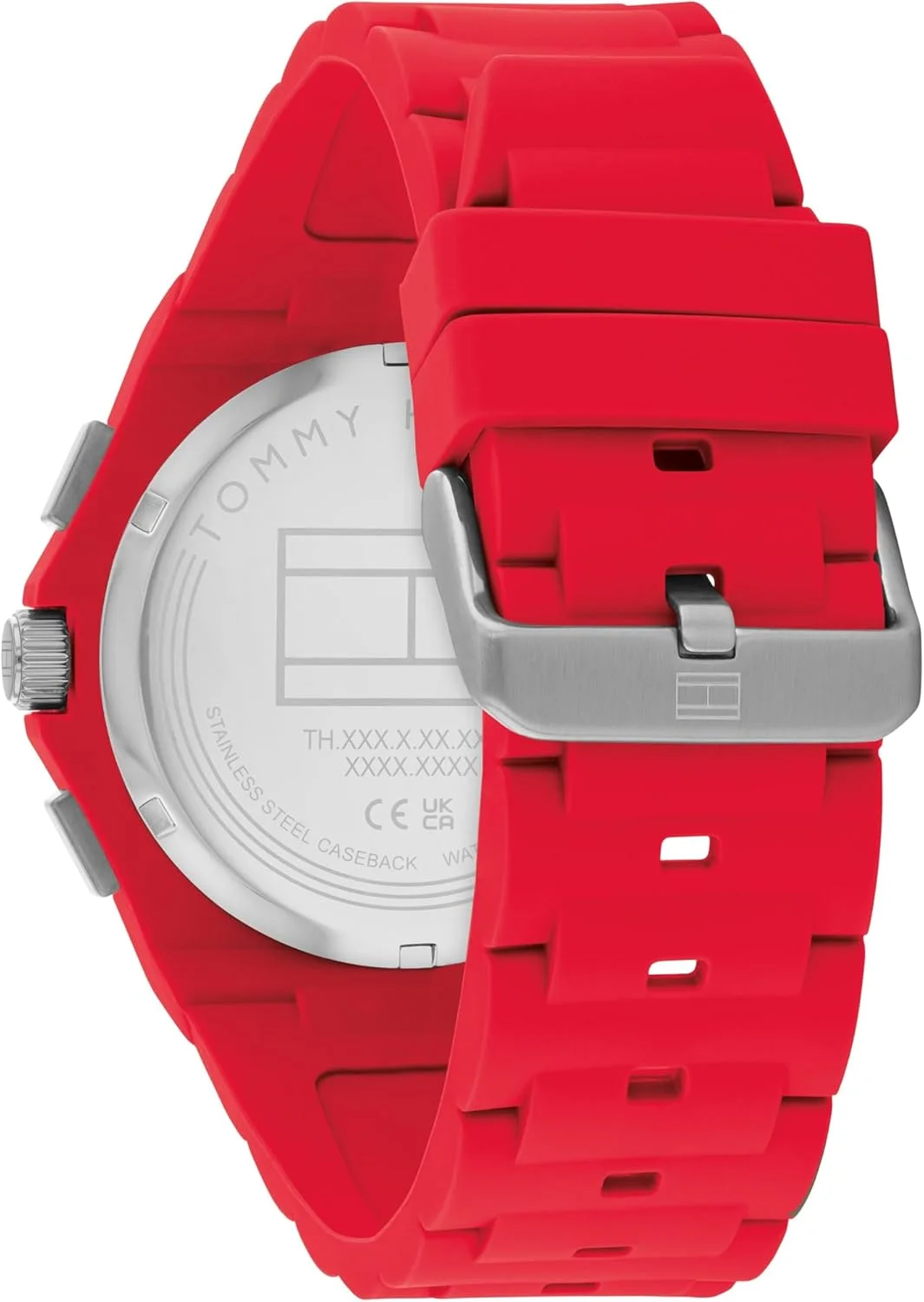 ساعت اسپرت مردانه تامی هیلفیگر - ساعت مچی سیلیکونی چند منظوره - مقاوم در برابر آب تا 5 ATM/50 متر - ساعت مد روز ممتاز برای همه مناسبت ها - 44 میلی متر