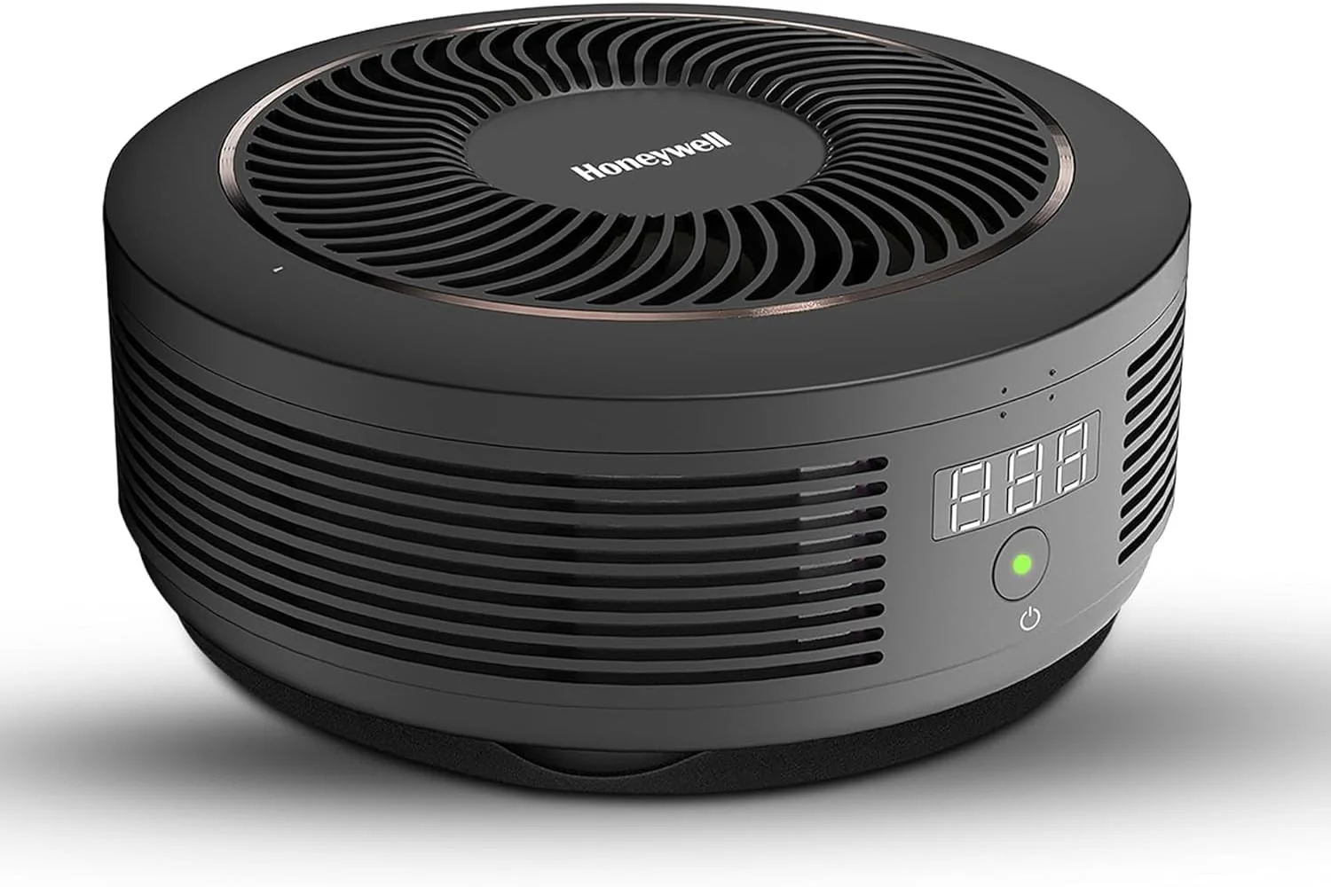 دستگاه تصفیه هوای خودرو Honeywell Move Pure 4، فیلتراسیون 3 در 1، فیلتر HEPA، حذف 99.99% ذرات PM2.5 و PM10، بو، VOC، گرد و غبار، دود و باکتری های مضر، 2 پورت USB، جمع و جور و نصب آسان