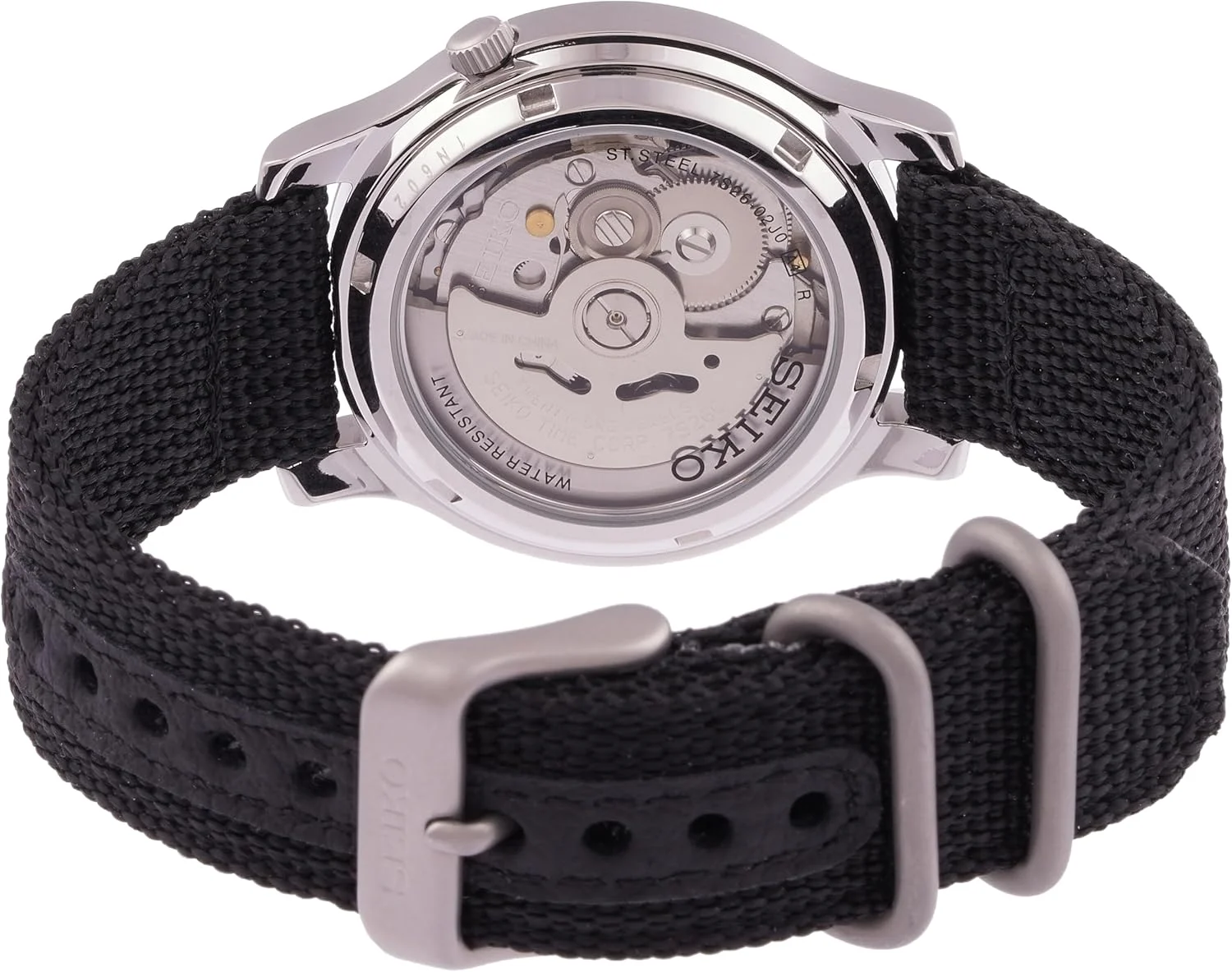 ساعت مچی مردانه سیکو کوارتز، نمایشگر آنالوگ و بند استیل مدل Snk809K2