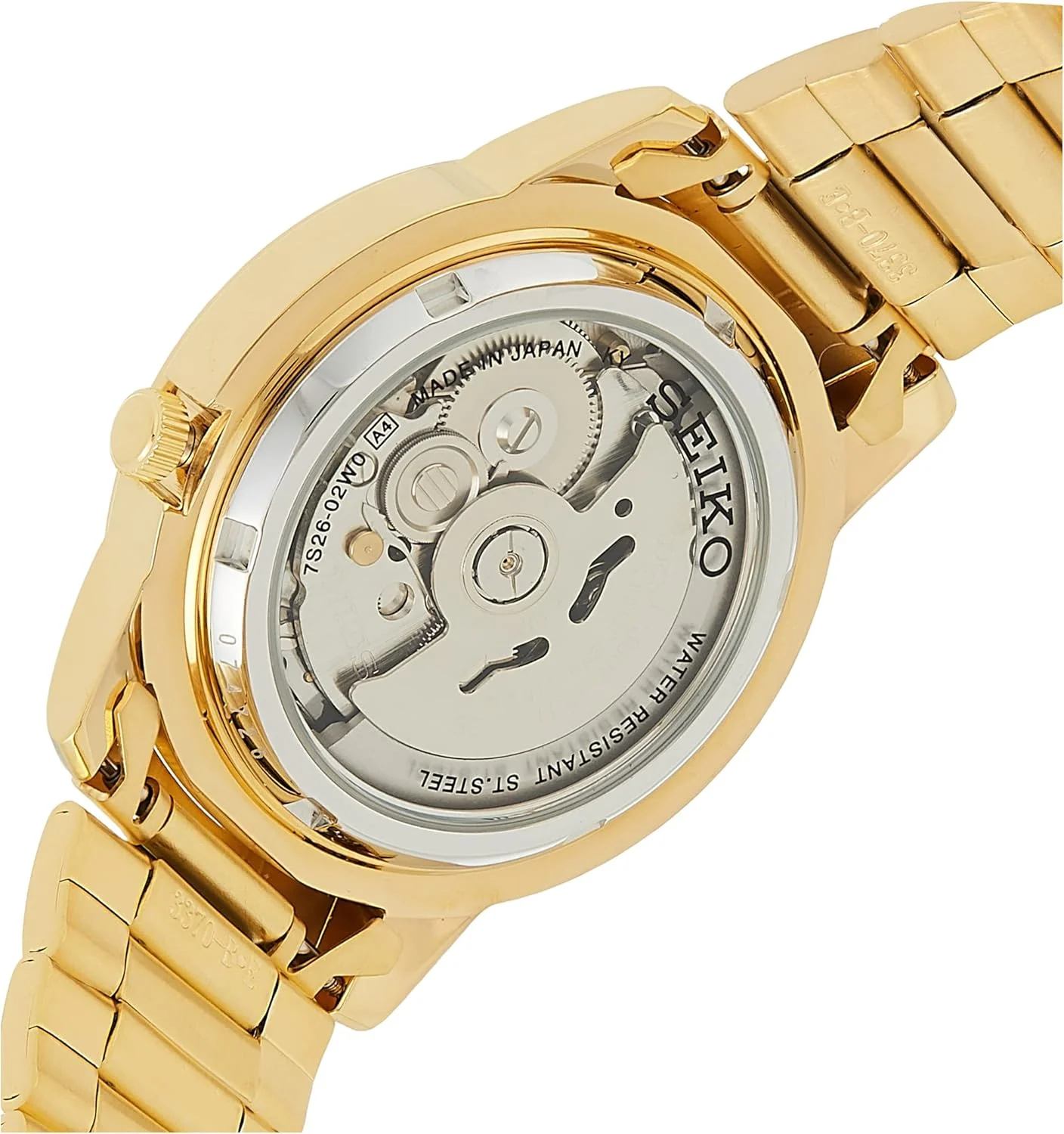 ساعت مچی مردانه سیکو 5 اتوماتیک با نمایشگر آنالوگ و بند استیل مدل Snkk40J1