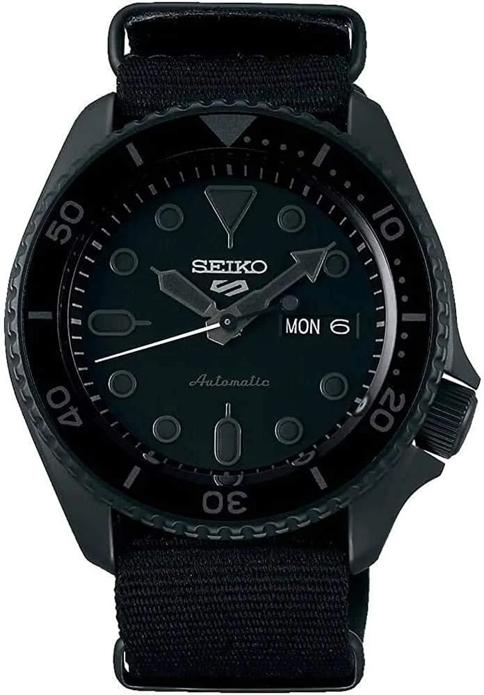ساعت مچی مردانه سیکو Seiko SRPD79 Seiko Sports 5 مشکی 42.5 میلی متر استیل ضد زنگ