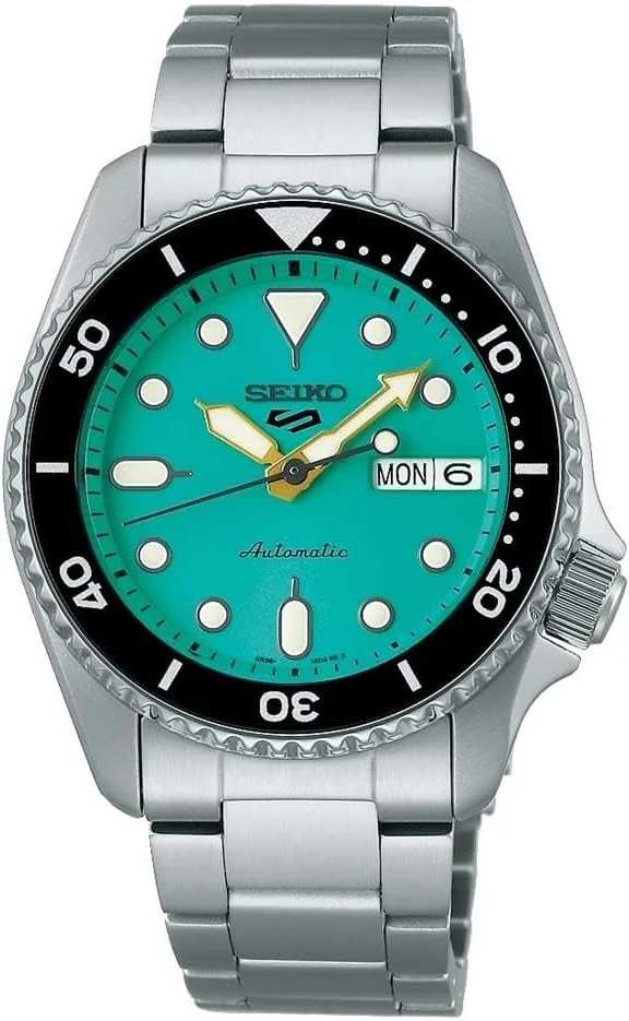 ساعت مچی سیکو 5 اسپرت SKX 38mm مشکی | بند استیل مدل SRPK29K1