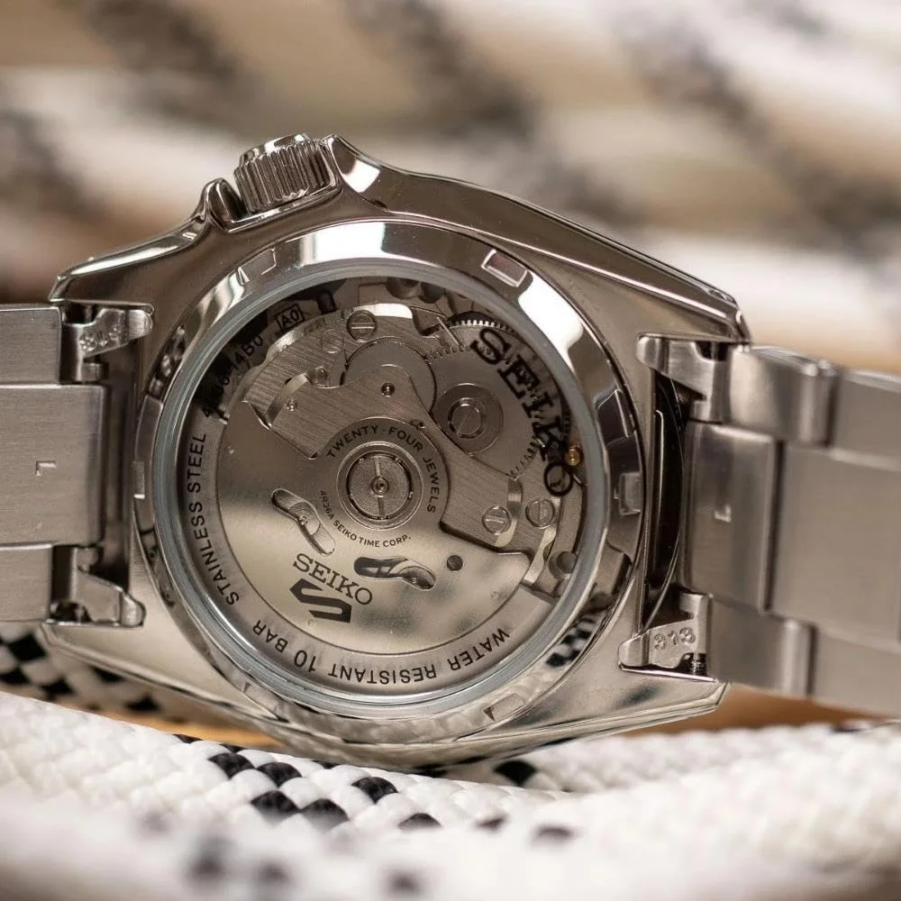 ساعت مچی سیکو 5 اسپرت SKX 38mm مشکی | بند استیل مدل SRPK29K1 ساعت مچی سیکو 5 اسپرت SKX 38mm مشکی | بند استیل مدل SRPK29K1