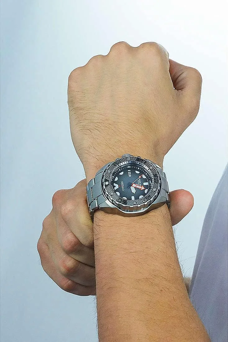Citizen Mens Analogue Automatic Watch Promaster Marine Citizen Mens Analogue Automatic Watch Promaster Marine