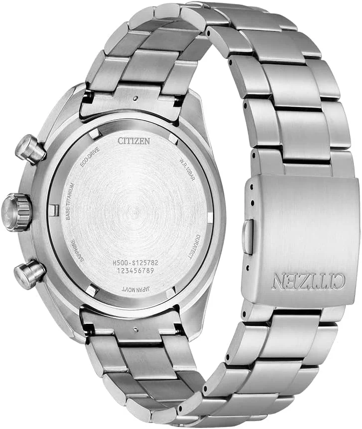 Citizen Mens Chronograph Eco-Drive Watch Titanium Citizen Mens Chronograph Eco-Drive Watch Titanium