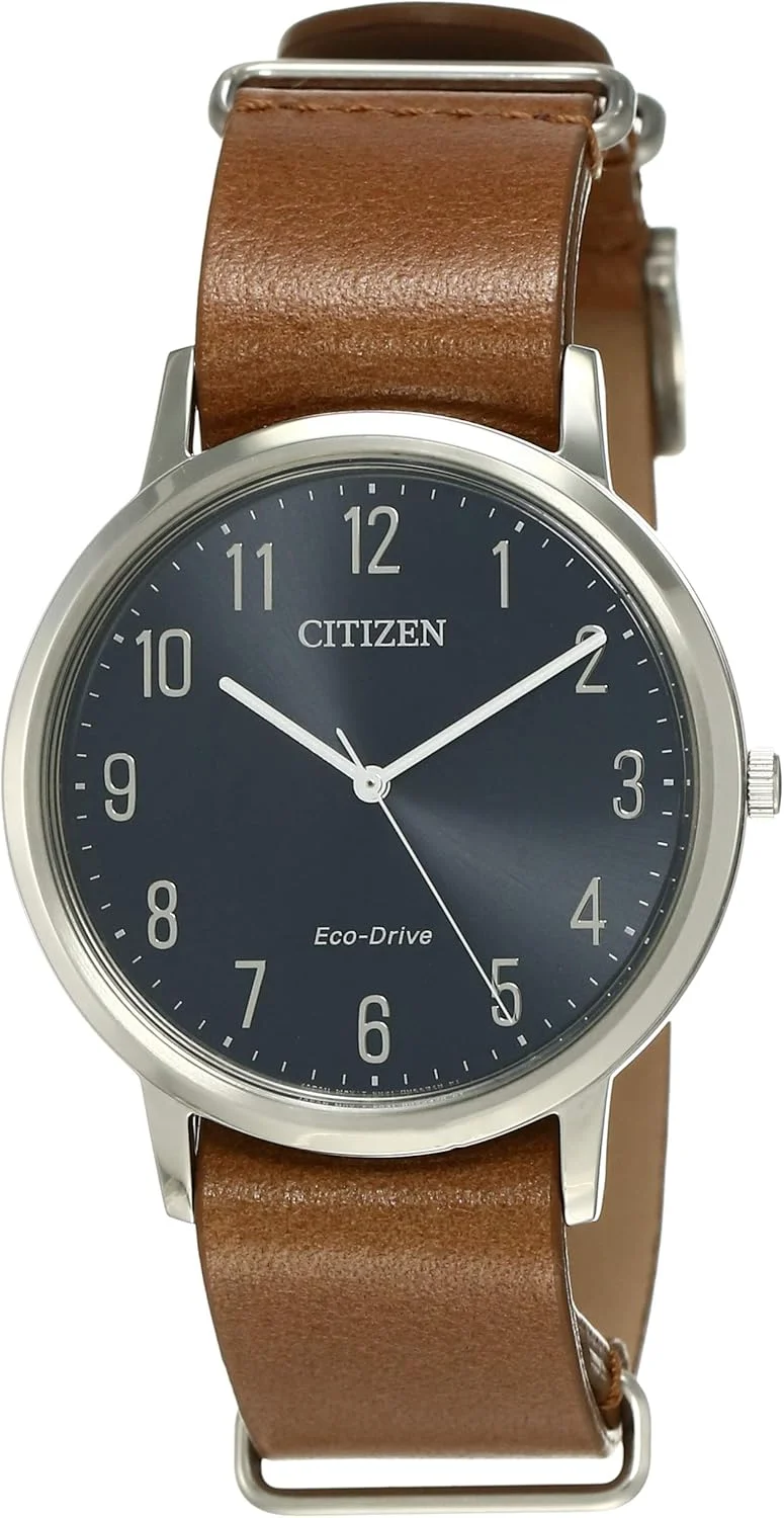 Citizen Men Leather Band Watch