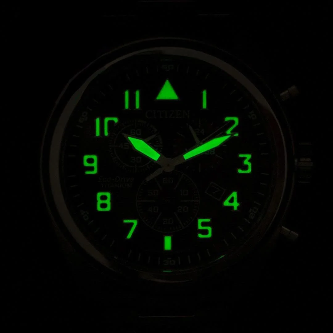 Citizen Mens Chronograph Eco-Drive Watch Titanium Citizen Mens Chronograph Eco-Drive Watch Titanium