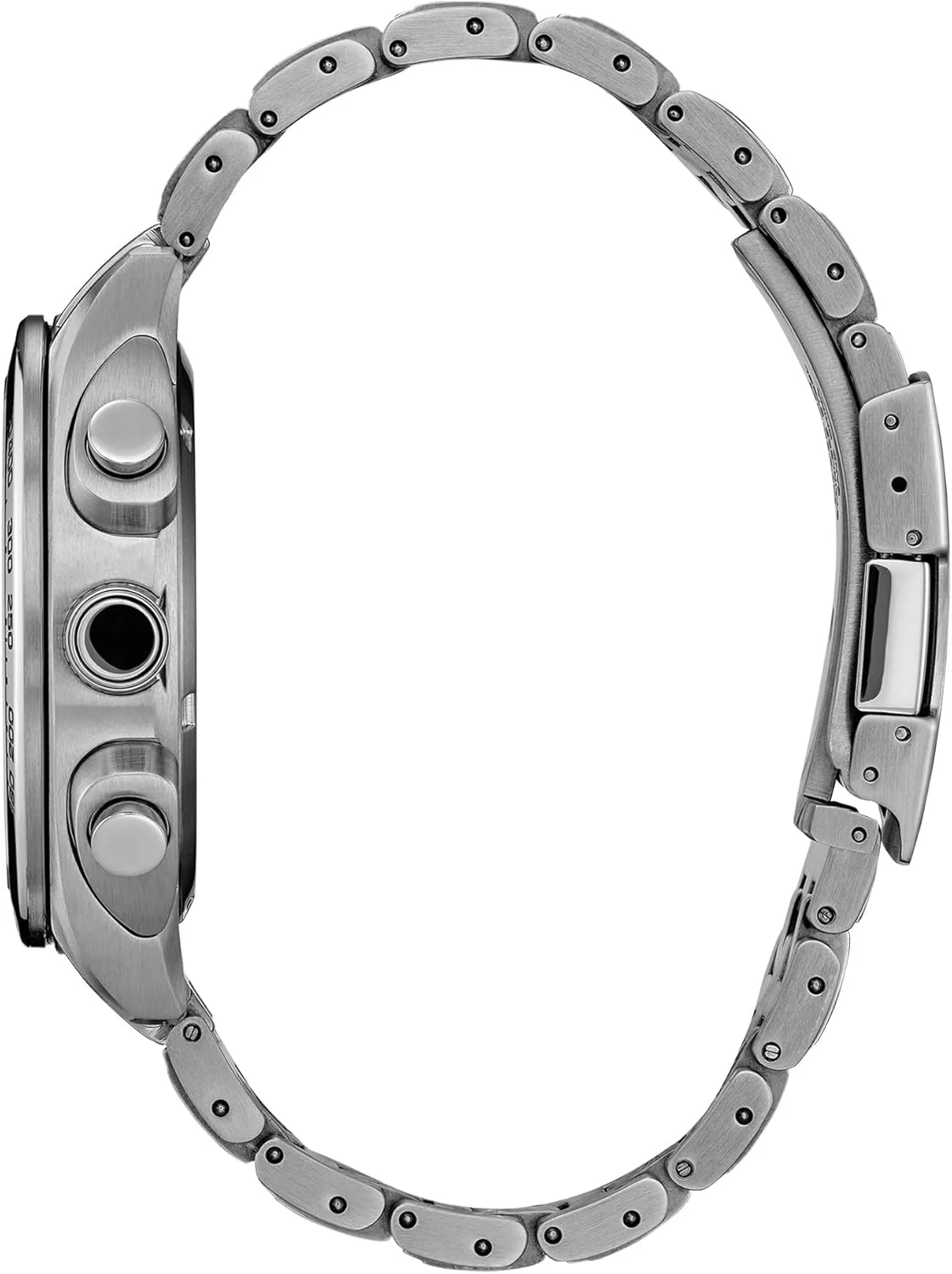 ساعت مچی مردانه سیتیزن مدل Eco-Drive Sport Luxury Carson، بدنه و بند استیل ضد زنگ، کرنوگراف
