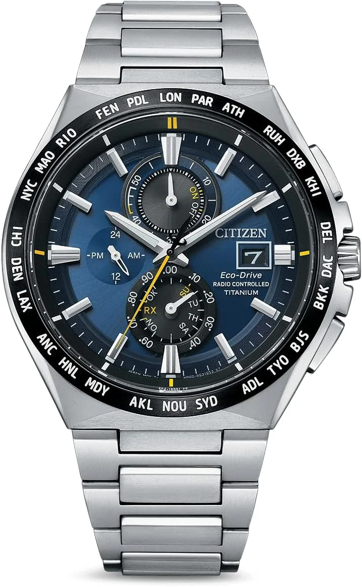 ساعت مچی مردانه سیتیزن مدل Chronograph Eco-Drive تیتانیومی
