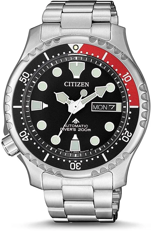 ساعت مچی مردانه سیتیزن مدل NY0085-86EE آنالوگ اتوماتیک Promaster Marine، نقره ای