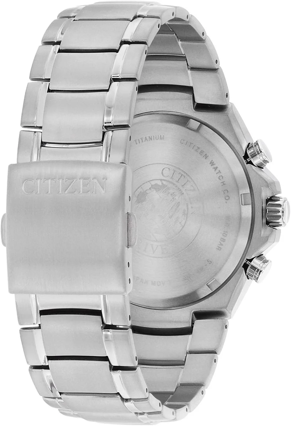 ساعت مچی مردانه سیتیزن مدل کرونوگراف اکو-درایو با بند تیتانیومی ساعت مچی مردانه سیتیزن مدل کرونوگراف اکو-درایو با بند تیتانیومی