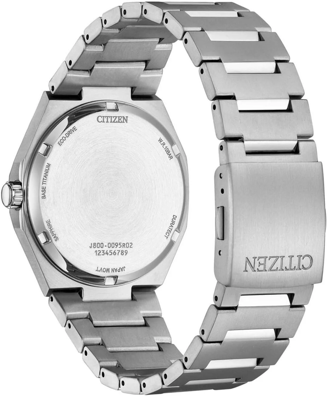 ساعت مچی عقربهای مردانه سیتیزن با موتور کوارتز ژاپنی و بند تیتانیومی مدل AW0130-85XE، نقرهای، دستبندی ساعت مچی عقربهای مردانه سیتیزن با موتور کوارتز ژاپنی و بند تیتانیومی مدل AW0130-85XE، نقرهای، دستبندی