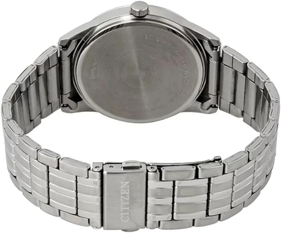ساعت مچی عقربهای مردانه سیتیزن مدل BI5000-52L با بند استیل ضد زنگ، نقرهای، سایز تک، دستبندی ساعت مچی عقربهای مردانه سیتیزن مدل BI5000-52L با بند استیل ضد زنگ، نقرهای، سایز تک، دستبندی