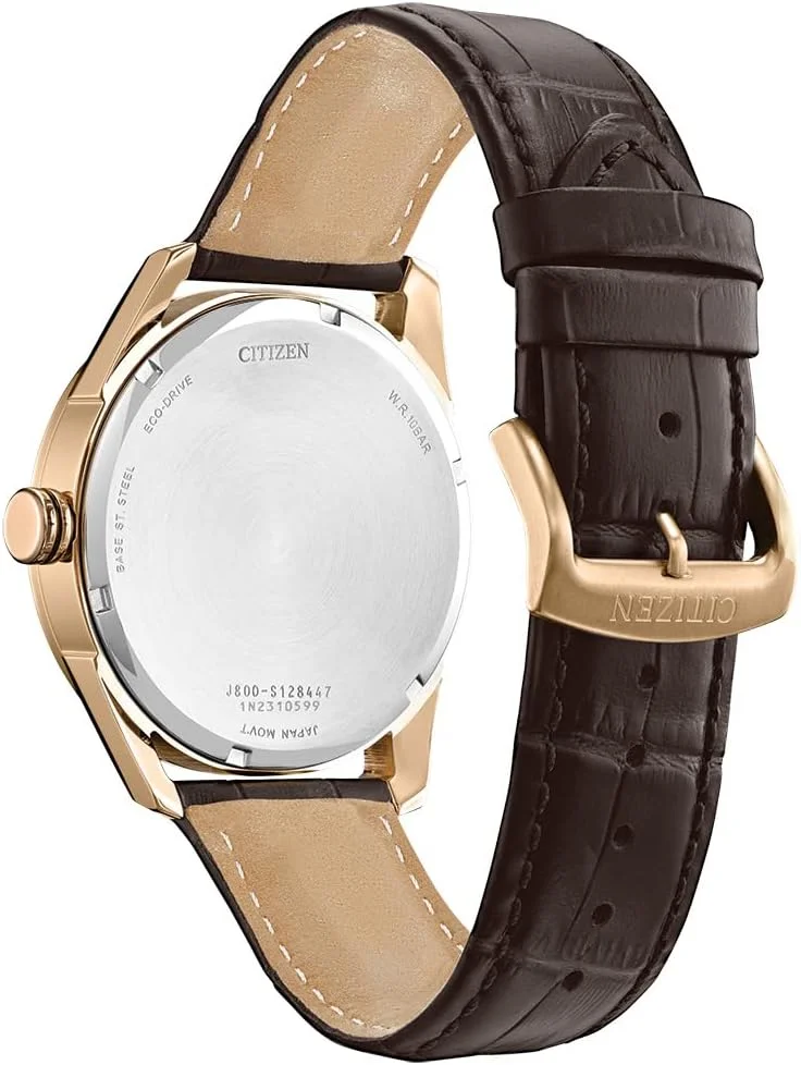 ساعت مچی مردانه کلاسیک Citizen با موتور اکو-درایو، سه عقربه، نمایش روز و تاریخ ساعت مچی مردانه کلاسیک Citizen با موتور اکو-درایو، سه عقربه، نمایش روز و تاریخ