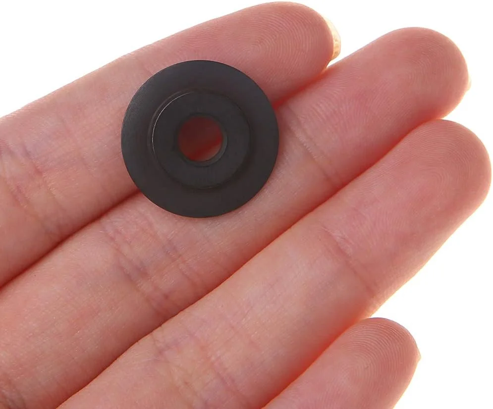 تیغه برش لوله ZERZENGGENGPT، قطر 18 میلی متر، تیغه جایگزین برای برش لوله، چرخ های برشی، مشکی تیغه برش لوله ZERZENGGENGPT، قطر 18 میلی متر، تیغه جایگزین برای برش لوله، چرخ های برشی، مشکی