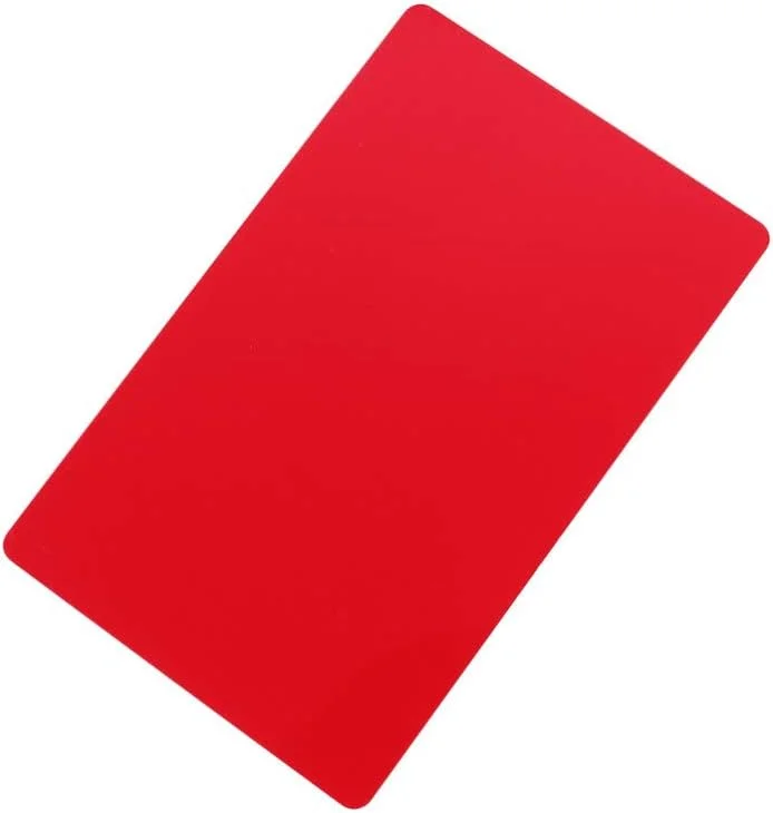 کارت ویزیت های فلزی قرمز ZHANGZONG، پلاک آلومینیومی خالی برای حکاکی مشتری، چاپ سابلیمیشن، کارت هدیه DIY، 50 عدد کارت ویزیت های فلزی قرمز ZHANGZONG، پلاک آلومینیومی خالی برای حکاکی مشتری، چاپ سابلیمیشن، کارت هدیه DIY، 50 عدد