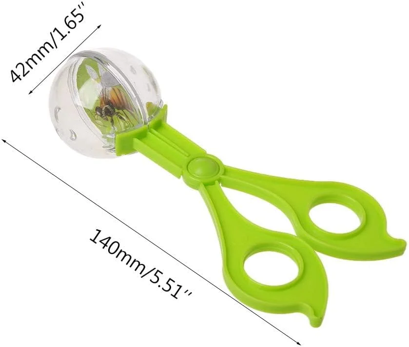 قیچی حشره گیر پلاستیکی ZERZENGGENGPT انبر موچین اسباب بازی دستی برای کودکان قیچی حشره گیر پلاستیکی ZERZENGGENGPT انبر موچین اسباب بازی دستی برای کودکان