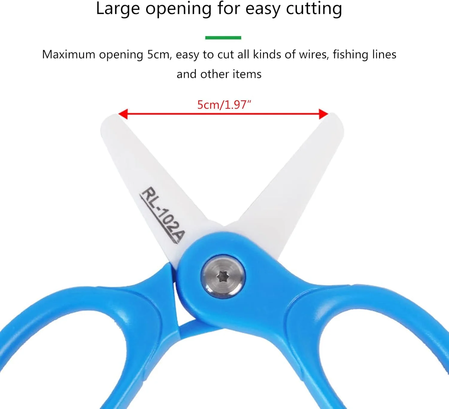 قیچی سرامیکی عایق سیم برق خانگی ZERZENGGENGPT ابزار تعمیر و نگهداری کابل باتری غیر رسانا