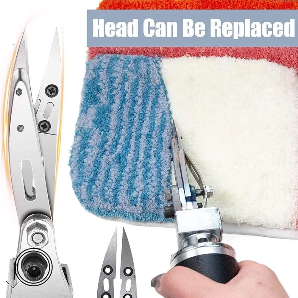 قیچی برقی YZRDCXM برای برش پارچه 200 وات، ماشین اصلاح فرش 4000 دور در دقیقه با سرعت قابل تنظیم، دستگاه شیار زنی فرش، قیچی های پرداخت کاری حکاکی فرش، کیت قیچی موکت برای ساخت فرش