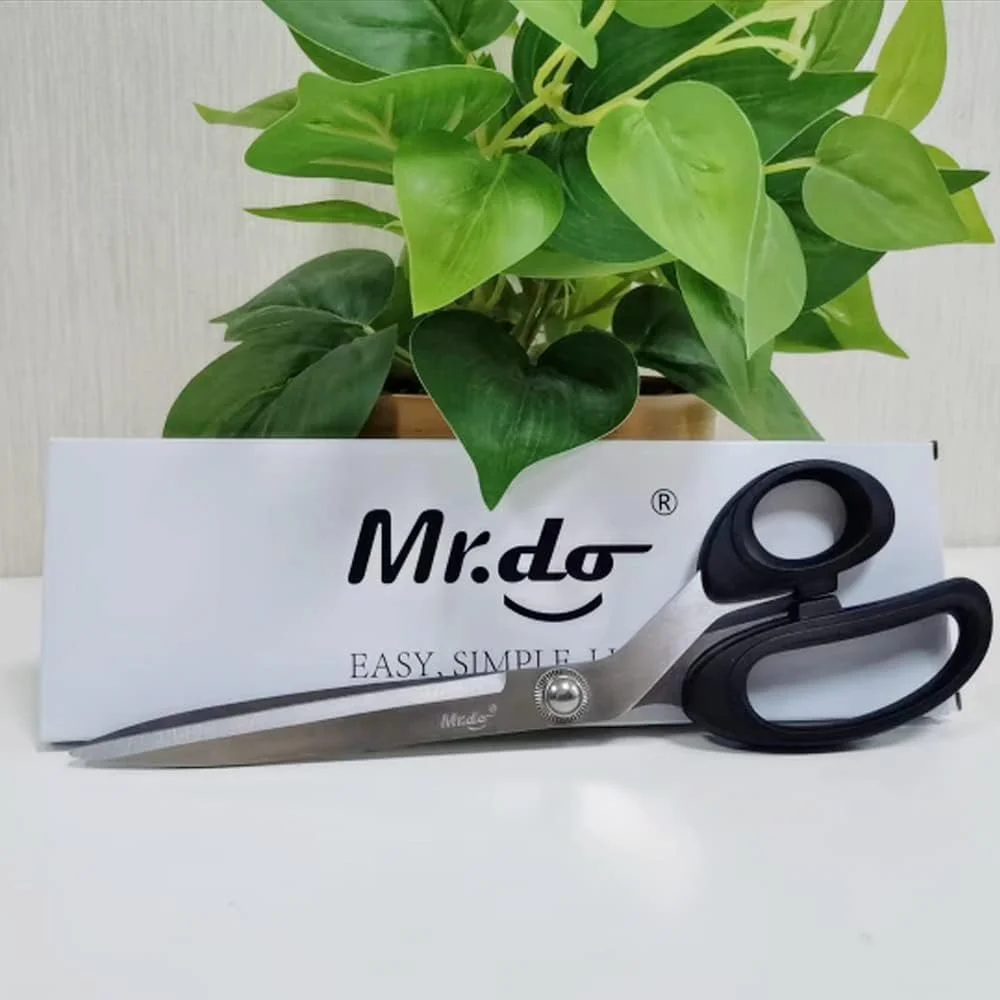 قیچی همه کاره کلاسیک YYDSBAYS، استیل ضد زنگ، چند منظوره برای کاغذ، خیاطی، پارچه دوزی، چرم، قیچی خیاطی حرفه ای، 10 اینچ (25.2 سانتی متر)، مشکی، تیغه بلند قیچی همه کاره کلاسیک YYDSBAYS، استیل ضد زنگ، چند منظوره برای کاغذ، خیاطی، پارچه دوزی، چرم، قیچی خیاطی حرفه ای، 10 اینچ (25.2 سانتی متر)، مشکی، تیغه بلند