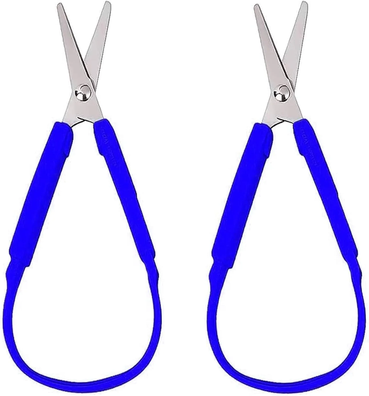 قیچی حلقه ای YUTOU بسته 2 عددی، قیچی برش تطبیقی، قیچی با دسته برای کودکان، تیغه ایمنی، نوک گرد، پشتیبانی از راست دست و چپ دست، دسته های فشاری با باز شدن آسان، مناسب برای سالمندان و افراد با نیازهای ویژه (آبی) قیچی حلقه ای YUTOU بسته 2 عددی، قیچی برش تطبیقی، قیچی با دسته برای کودکان، تیغه ایمنی، نوک گرد، پشتیبانی از راست دست و چپ دست، دسته های فشاری با باز شدن آسان، مناسب برای سالمندان و افراد با نیازهای ویژه (آبی)