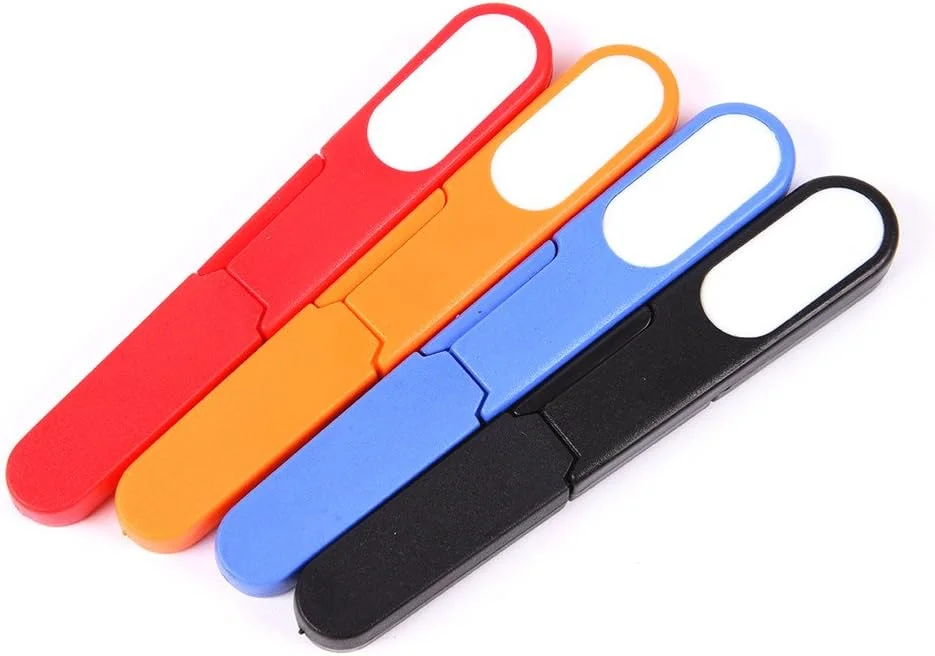 یوئتون 4 عدد قیچی قابل حمل رنگارنگ ابزار برش در فضای باز با درپوش، قیچی U شکل برش نخ مهره، قیچی نخ ماهیگیری، قیچی خیاطی صنایع دستی یوئتون 4 عدد قیچی قابل حمل رنگارنگ ابزار برش در فضای باز با درپوش، قیچی U شکل برش نخ مهره، قیچی نخ ماهیگیری، قیچی خیاطی صنایع دستی