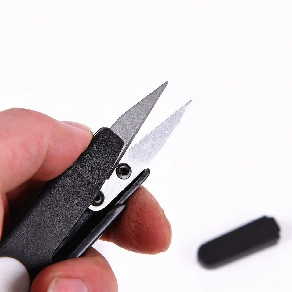 یوئتون 4 عدد قیچی قابل حمل رنگارنگ ابزار برش در فضای باز با درپوش، قیچی U شکل برش نخ مهره، قیچی نخ ماهیگیری، قیچی خیاطی صنایع دستی یوئتون 4 عدد قیچی قابل حمل رنگارنگ ابزار برش در فضای باز با درپوش، قیچی U شکل برش نخ مهره، قیچی نخ ماهیگیری، قیچی خیاطی صنایع دستی