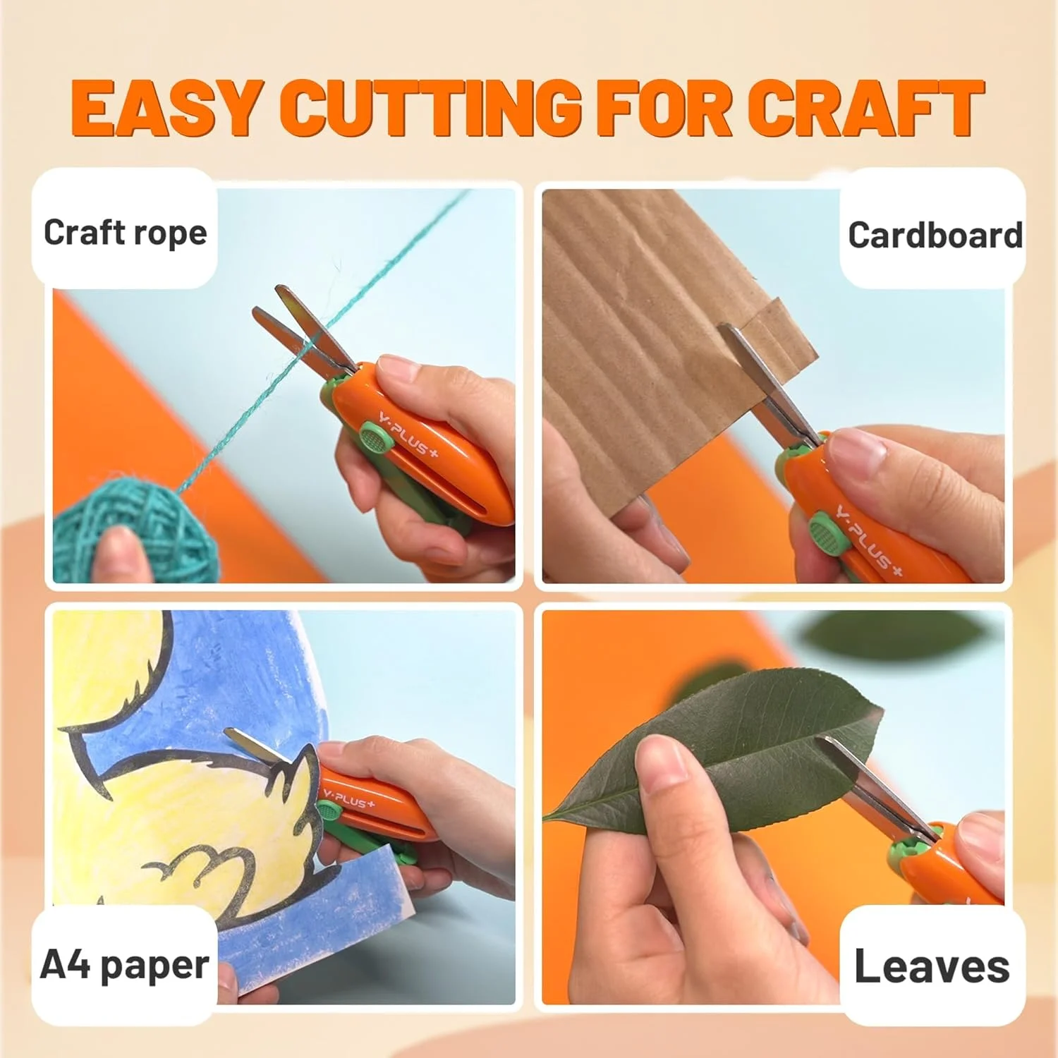 قیچی ایمنی کودک YPLUS، قیچی جمع شونده 3 عددی برای کاردستی کودکان نوپا 3-5 ساله 2-4 ساله 1-3 ساله، ابزار برش هنری کوچک و زیبا قیچی ایمنی کودک YPLUS، قیچی جمع شونده 3 عددی برای کاردستی کودکان نوپا 3-5 ساله 2-4 ساله 1-3 ساله، ابزار برش هنری کوچک و زیبا